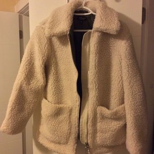 Topshop teddy bear jacket